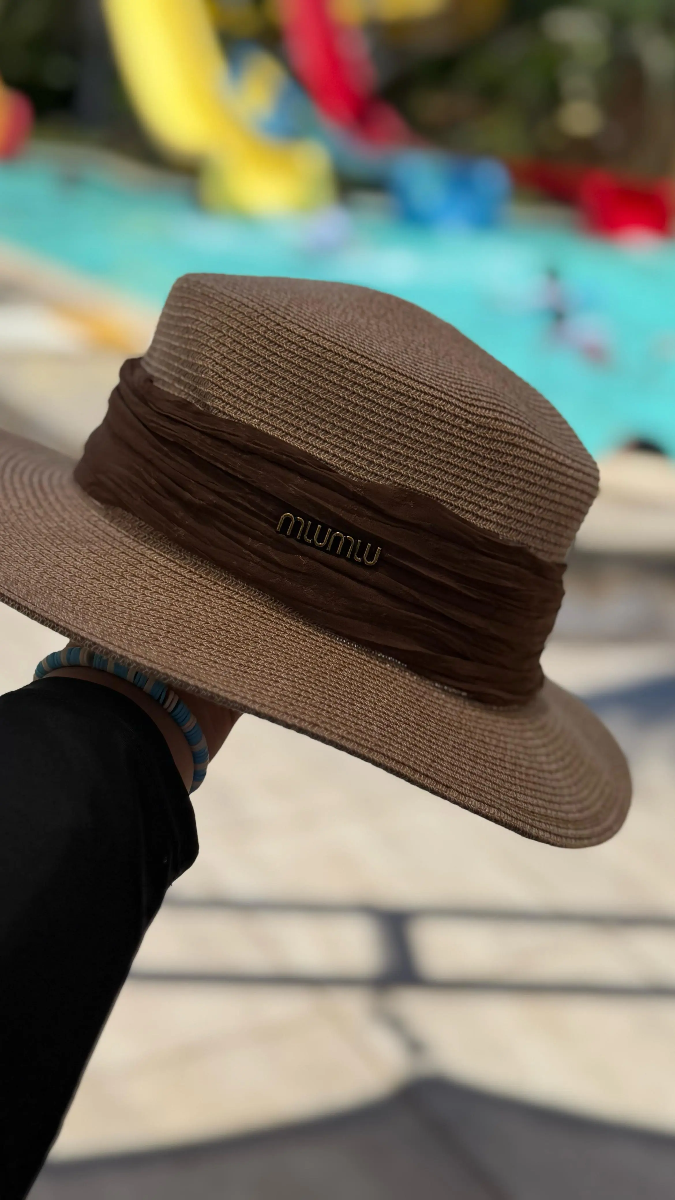 Beach Hat MiuMiu Wrapped
