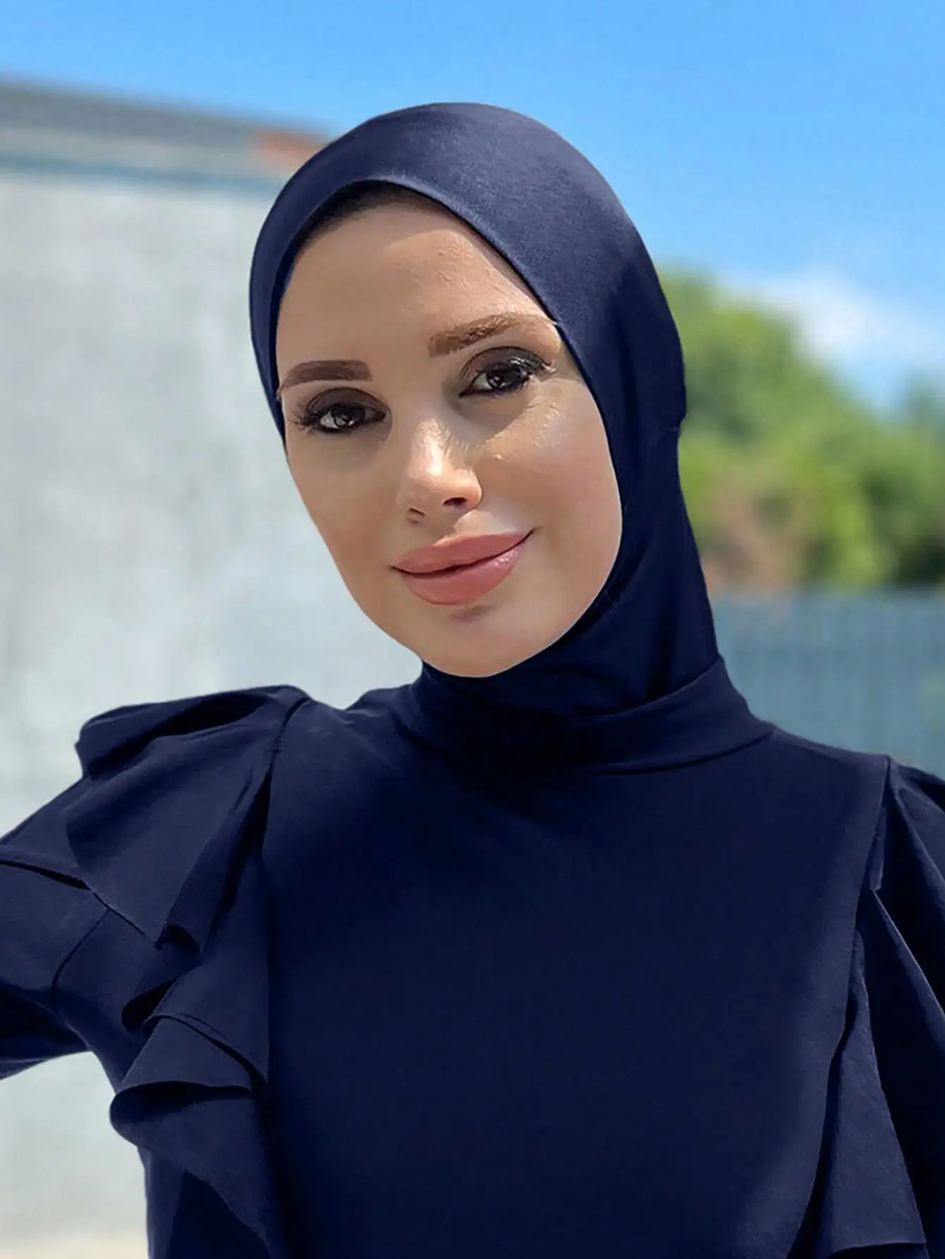 Head Scarf Swimsuit cap