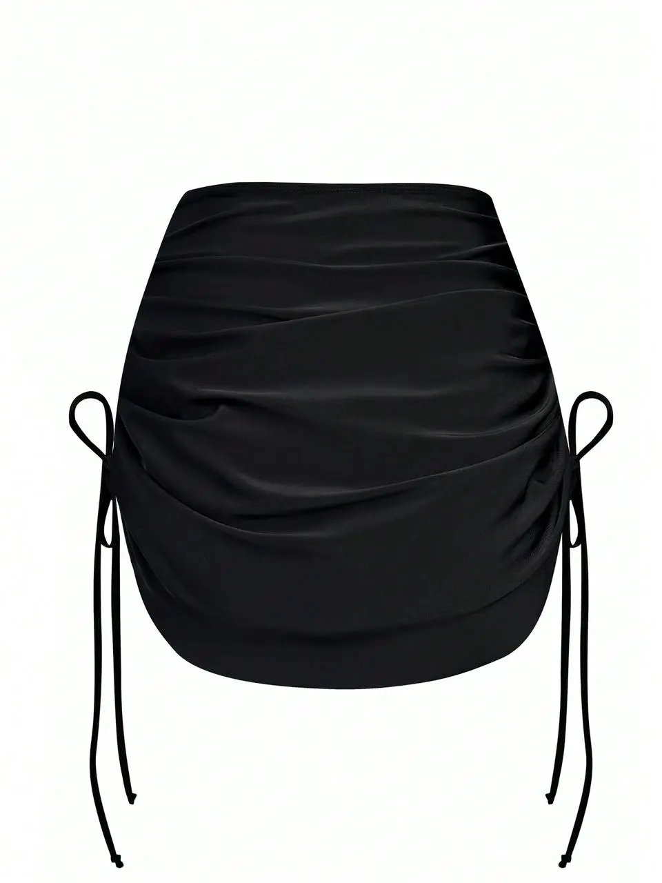 1Pc Short Cover up Side Ropped Skirt